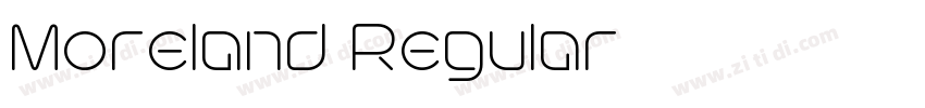 Moreland Regular字体转换 Moreland Regular字体转换